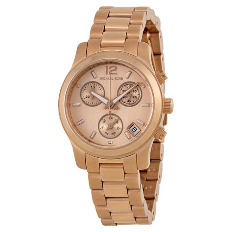 michael kors 5430 watch|Michael Kors Runway Rose Gold Tone Dial Chronograph Ladies .